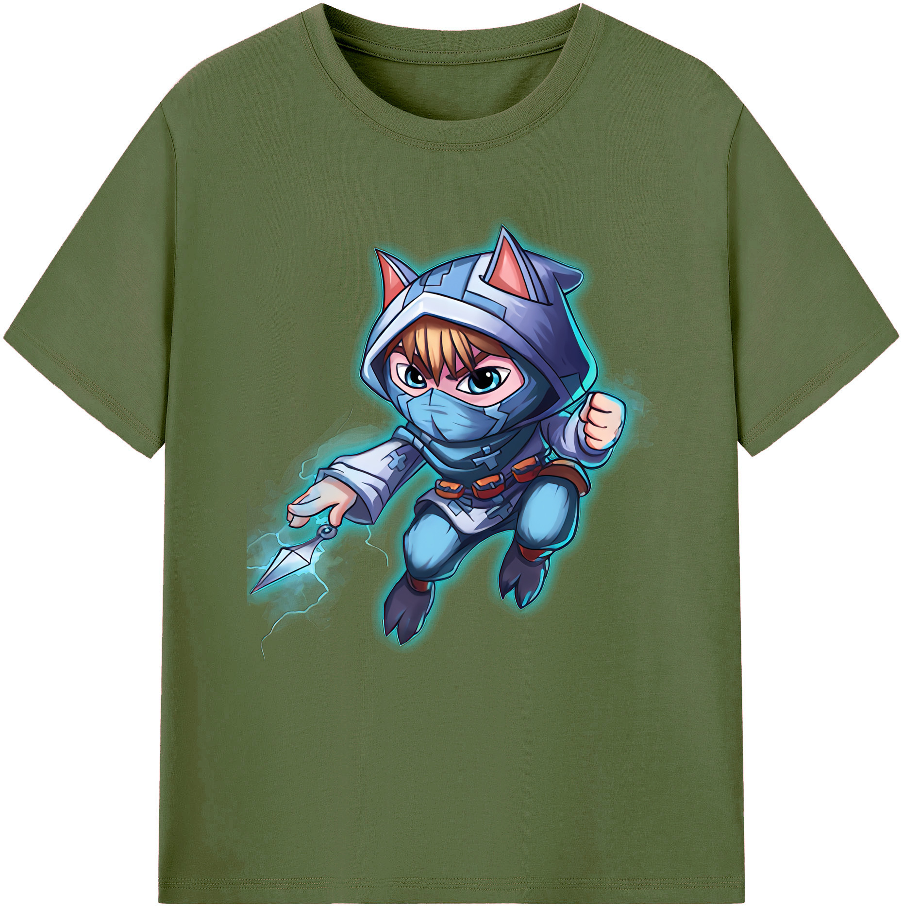 リーグ・オブ・レジェンド League of Legends LOL 綿100％半袖Tシャツ（フロントプリント）